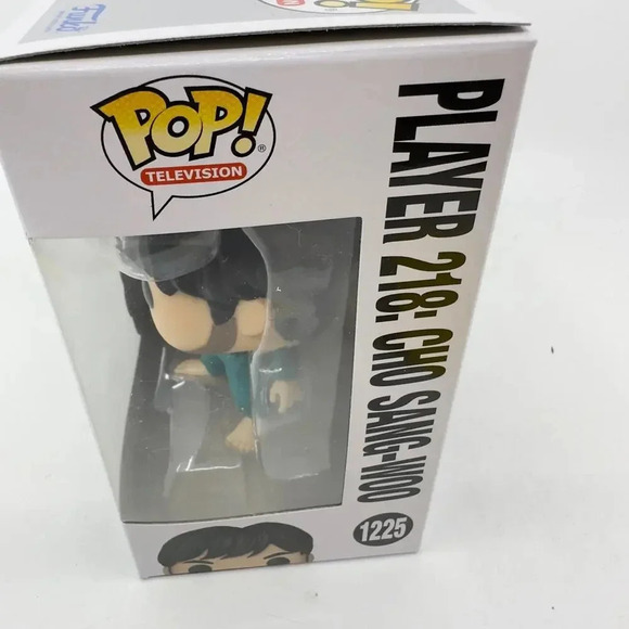 NEW Funko POP! Television Netflix Round 6 Player 218: Cho Sang-Woo #1225 Green - Picture 6 of 7